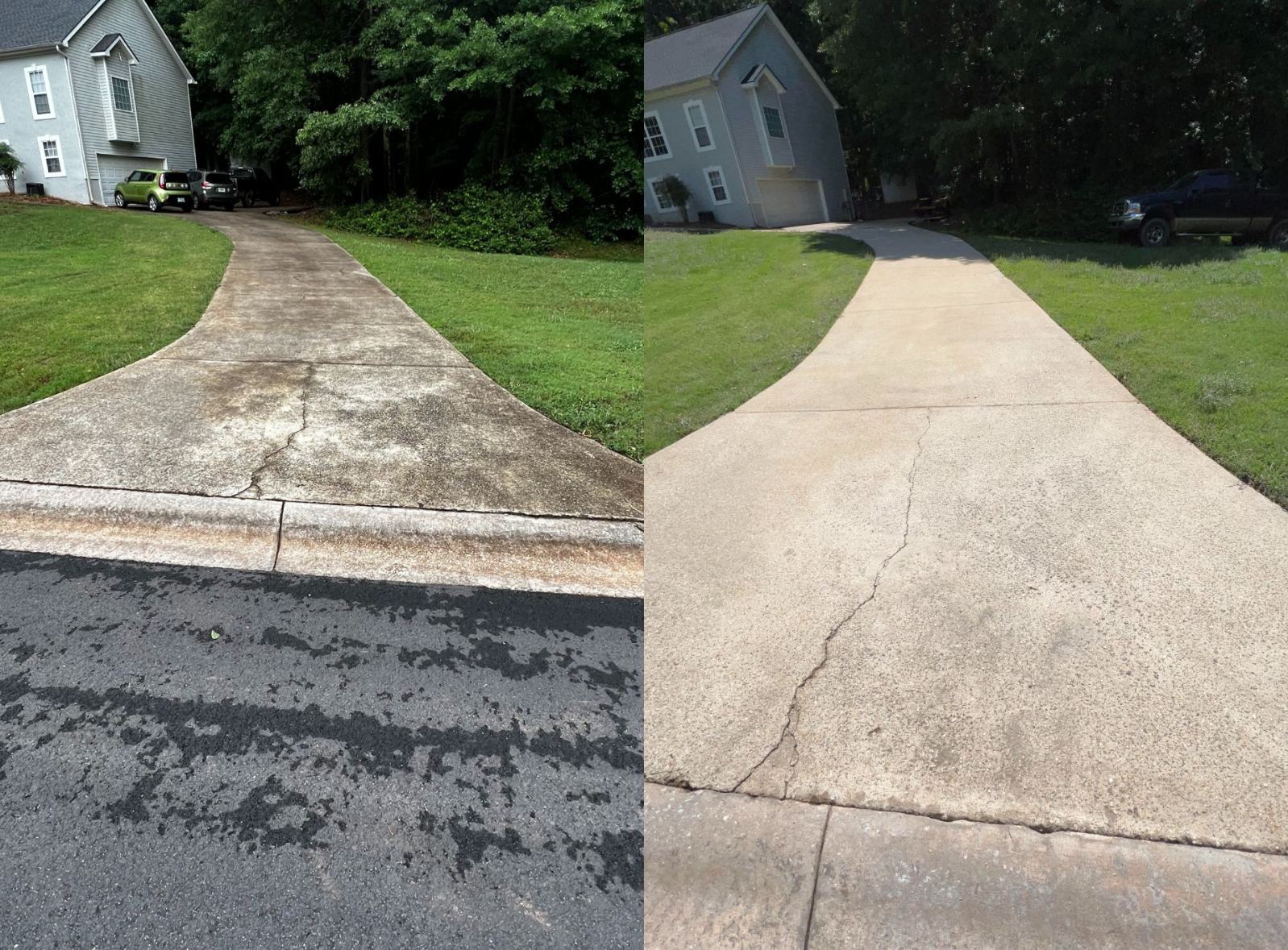 driveway cleaning service